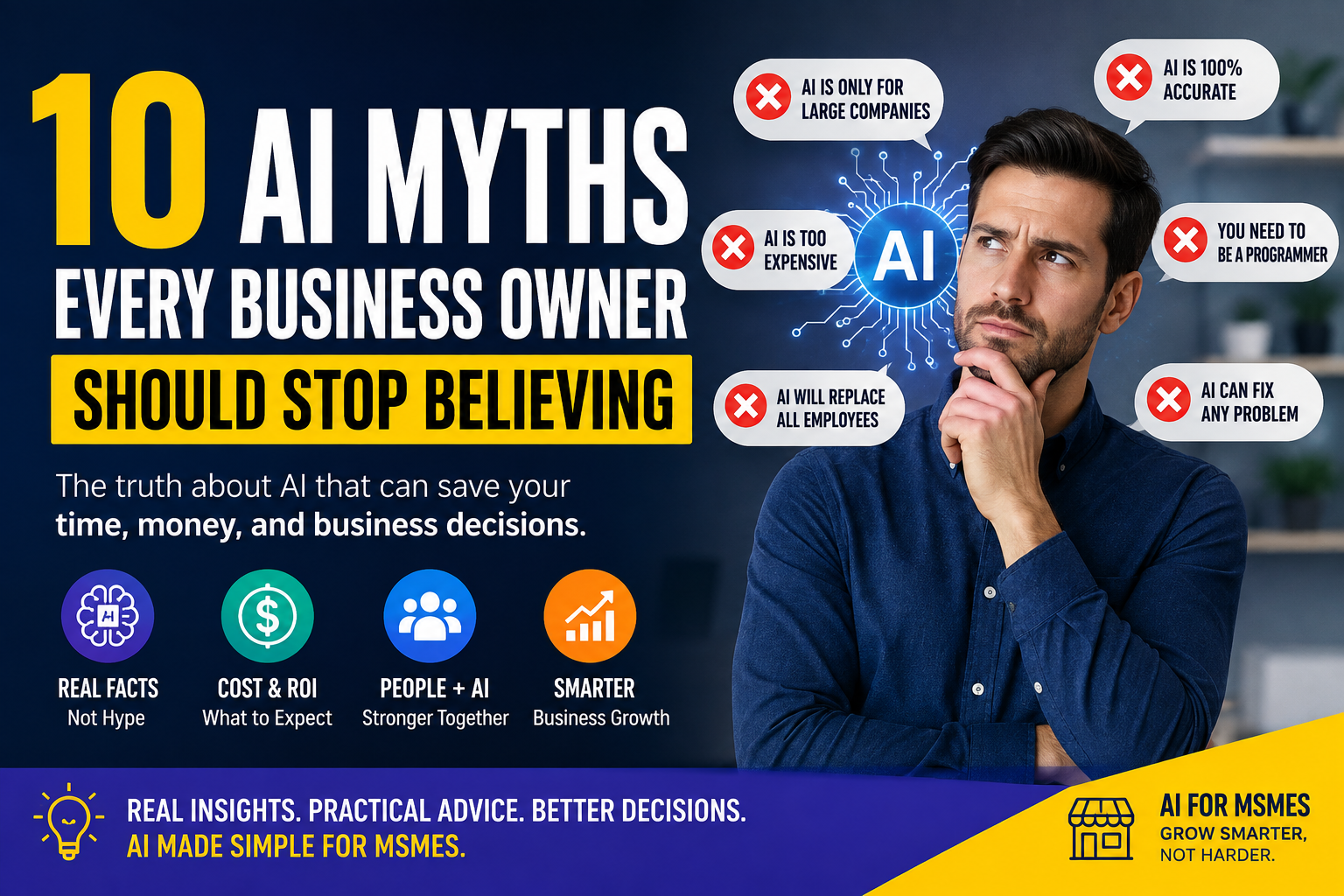 10 AI Myths Every Business Owner Should Stop Believing